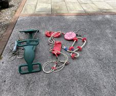 Kids swing set equipment