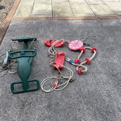 Kids swing set equipment
