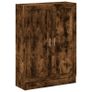 Book Cabinet Smoked Oak 82.5x30.5x115 cm Image 2