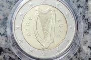 Ireland 2 Euro Coin 2026 Uncirculated (Standard Harp Coin)