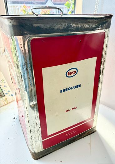 Vintage Esso 20L Oil Can