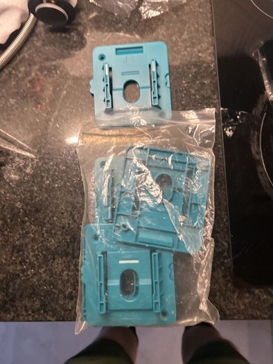 Makita battery wall mount
