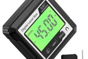 Digital Level Angle Gauge 360 LCD Electronic Protractor Mini Inclinometer Magnetic Base Bevel Protractor Tilt Measuring Tool