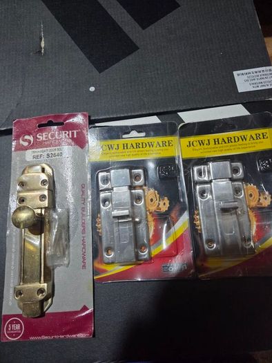 bolt x 3,brand new, never used