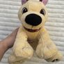 Lego Duplo Dog Plush 2009 Beige & Brown approx. 24 cm. Used Please see photos Image 3