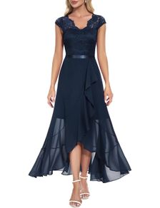 Bbonlinedress evening dress elegant for wedding lace dress chiffon dress