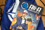 Ali-A YouTuber gaming book and bag