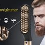 Hair Comb Brush Beard Straightener Multifunctional Hair Straightening Comb Hair Curler Quick Beard Hair Styler EU Plug Image 3