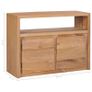 Sideboard 80x30x60 cm Solid Teak Wood Image 9