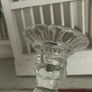ShabbyChic Set of 2of each item 6items in total..Vintage crystal shades can be adjusted in height Image 10