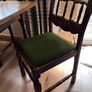 Solid Oak Dining Table & 4 Chairs Image 5