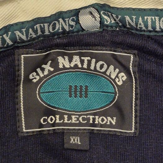 Six Nations Rugby Long Sleeve Jersey Shirt Size 2XL