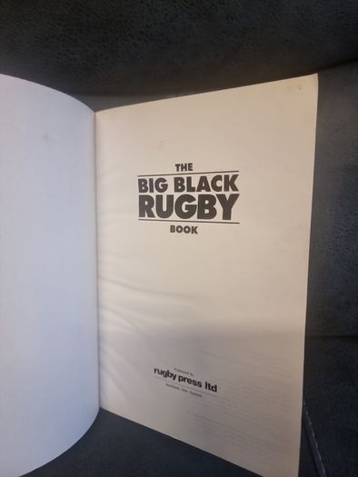 The Big Black Rugby Book  1990