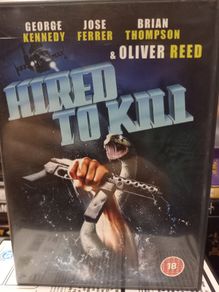 Hired To Kill Dvd 1990 Action Thriller George Kennedy Oliver Reed