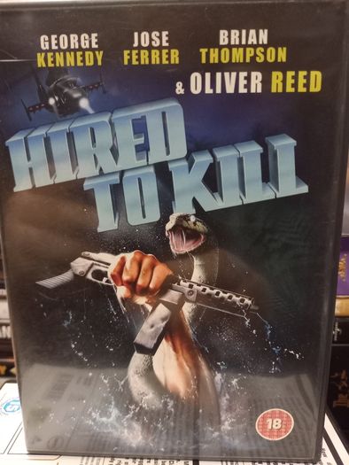 Hired To Kill Dvd 1990 Action Thriller George Kennedy Oliver Reed