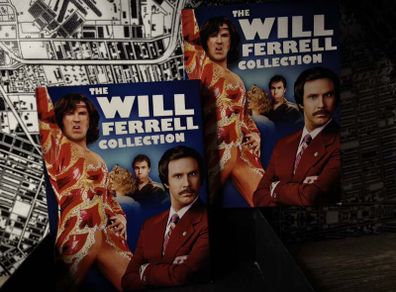 The Will Ferrell 6 - Disc Collection ! DVD ! Anchorman ! Blades of Glory ! Superstar ! 2008 !
