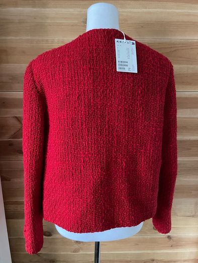 Women Tweed jacket with duo welt pockets And Other Stories BNWT