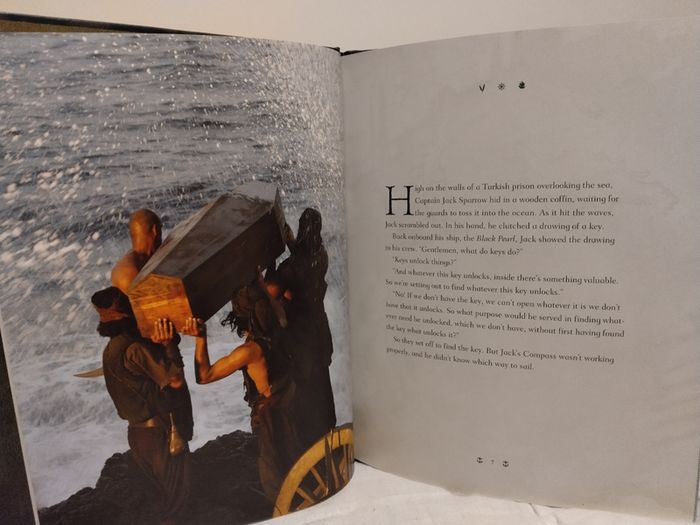 Pirates Of The Caribbean Hardback Book & Cd