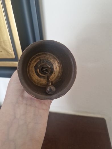 vintage brass bell