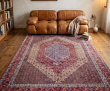 Stunning Persian Senneh Hand Knotted Rug Carpet