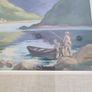 Framed painting Fishing on Lake Bea Orpen HRHA On board  gouache on board Medium: signed  lower right Image 5
