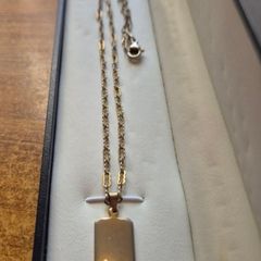 Vintage Tag Necklace
