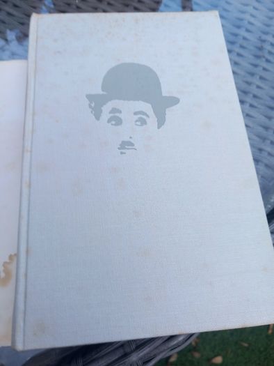 Hardback in German, Charles Chaplin bio, D18 post 8e