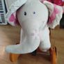 plush rocking horse elephant Image 5