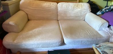 White Living Room Sofa