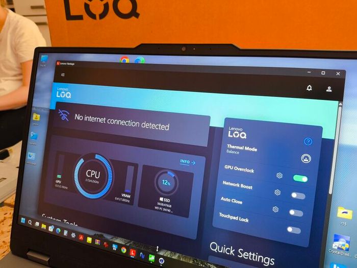 Gaming Laptop Lenovo Loq Ryzen 5 7235HS 4/8 RTX3050 6gb 95w 16gb Ddr5 512GB Nvme 144hz Win11 Rgb
