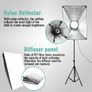 85W Dimmable LED Softbox Diffuser Stand Kit Image 4
