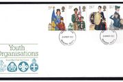 1982 Great Britain Youth Organisations Commemorative Stamps Addressed First Day Cover (FDC) with Reading, Berkshire cancel