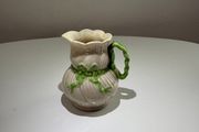 Antique Belleek Fermanagh Ireland Miniature Cream Jug.  2nd Mark (1891 to 1926)