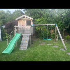 Childrens climbing frame