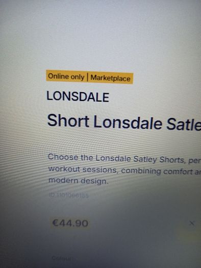 'Lonsdale' Cargo Shorts