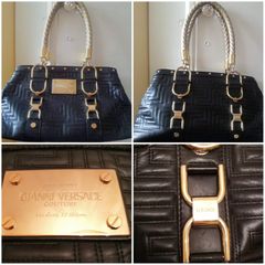 Gianni Versace Quilted Snap Out of It Bag - #Vintage Designer Bags