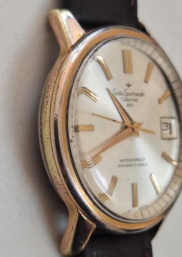 Vintage Seiko Sportsmatic Calendar 820 watch