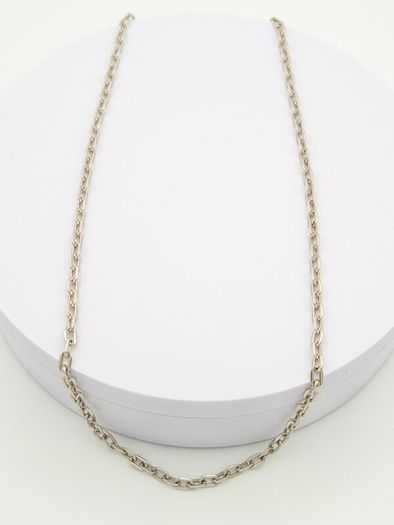Vintage Signed 925 Sterling Silver Anchor Link Chain, Full British Hallmarks 1977