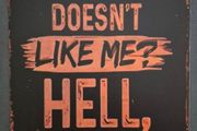 Vintage Style  Metal Sign.