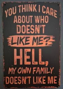 Vintage Style  Metal Sign.