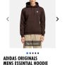Brown adidas hoodie size S brand new Image 2