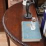 Edwardian Mahogany Demi-Lune Hall Table Image 3