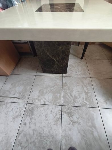 marble table