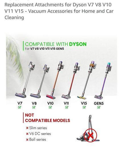 Dyson Genuine Tools x5