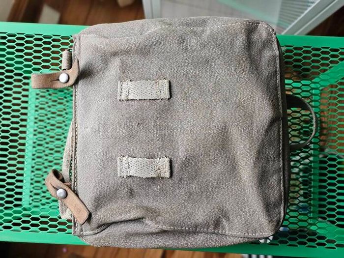 Vintage 1950s Swiss Army Military Bread Bag Shoulder bag Collectable Militaria