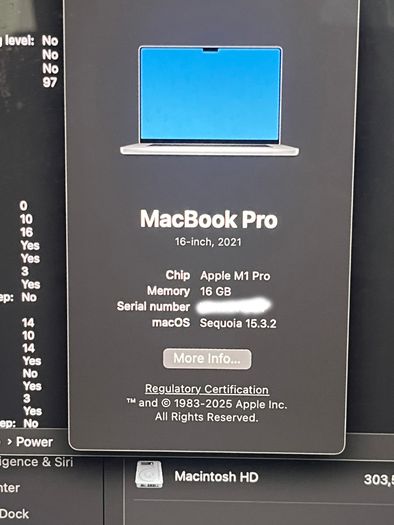 Macbook Pro 16 M1 Pro 16gb Ram 1tb Ssd 2021