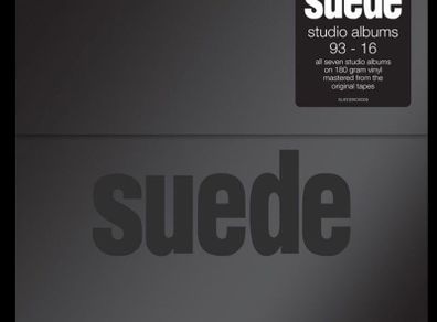 suede  |  studio albums  (93 - 16):  Limited Exclusive Edition Colour Vinyl Box Set