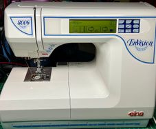 ELNA 8006 Embroidery & Sewing Machine - Swiss design / Just Serviced / Like New