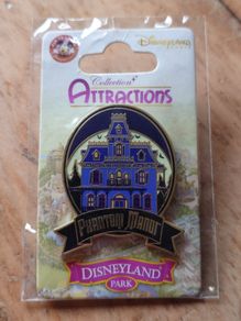 Disney pin Phantom Manor Attractions