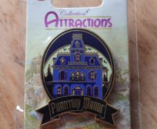 Disney pin Phantom Manor Attractions